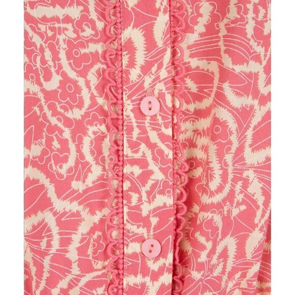 NWT ESQUALO Lace Vibrant Vacay Print Dress - Picture 11 of 11